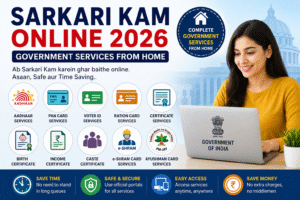 Sarkari Kam Online 2026 government services from home