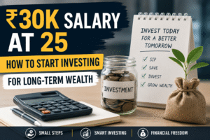 ₹30K Salary at 25 How I’d Start Investing for Long-Term Wealth